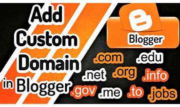 How to Add Custom Domain in Blogger